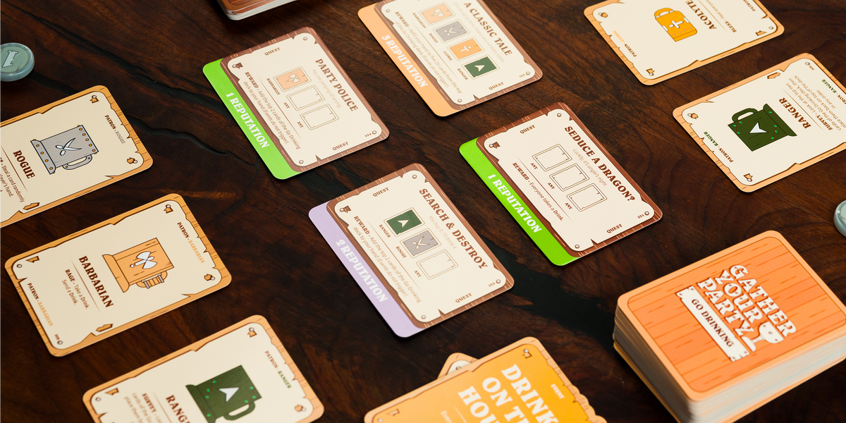 Gather Your Party | Quest Cards – Gravy Boat Games